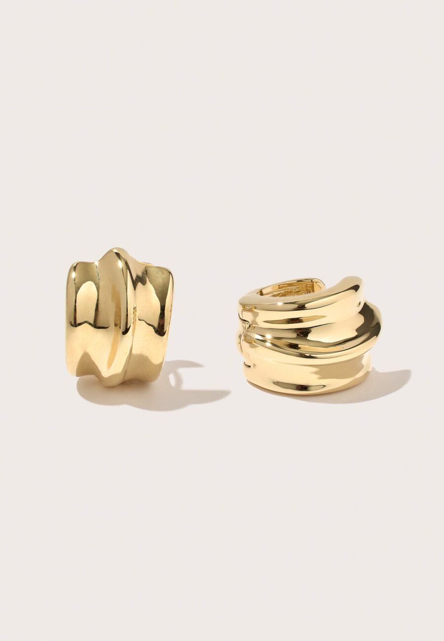 Small Wave Hoops