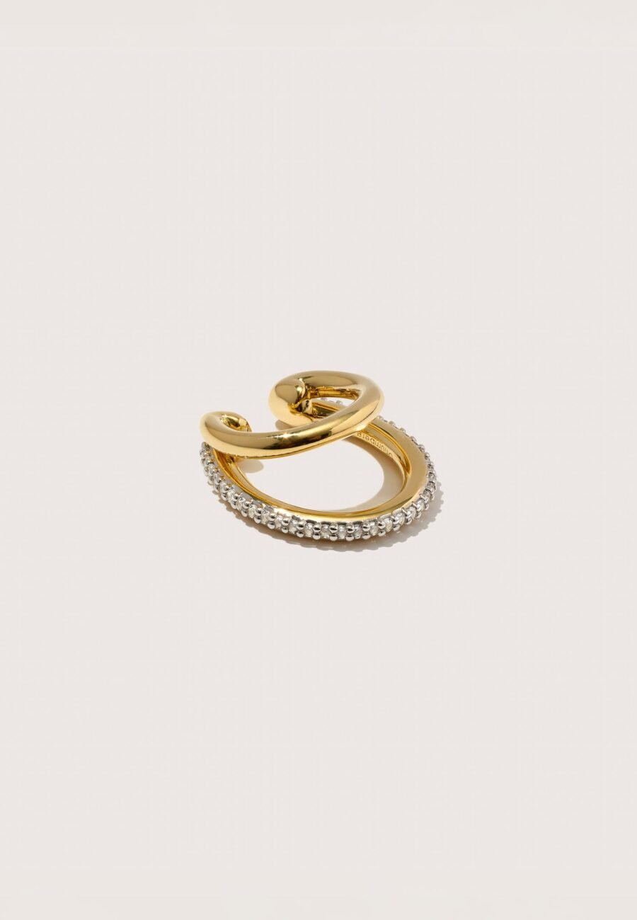 Pavé Double Ear Cuff
