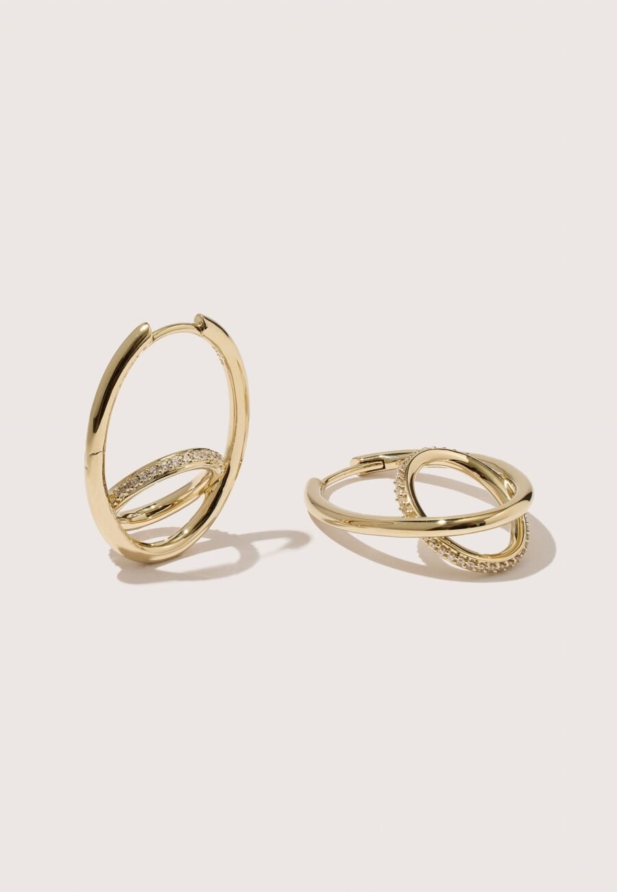 Pavé Spiralis Earrings