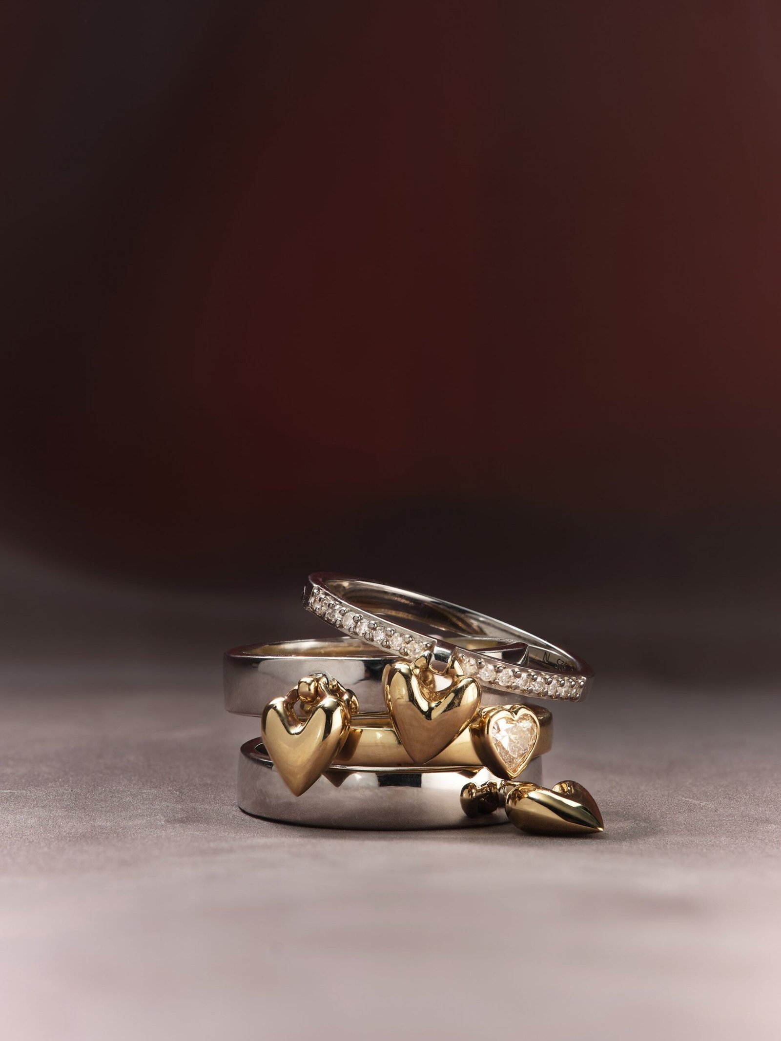 Heart Knocker Ring - Image 3